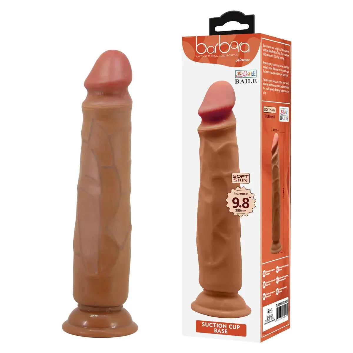 Alcmene Dispositivo Estimulación Realista Silicona Textura Interna by lamoresex